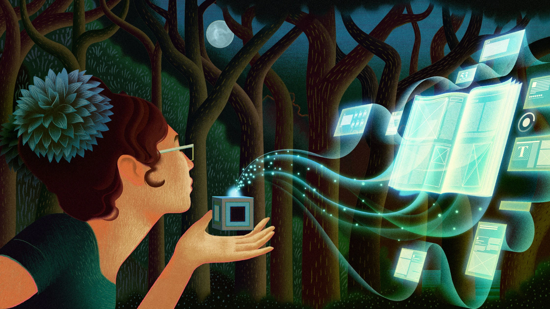 Browse artist portfolios and workbooks